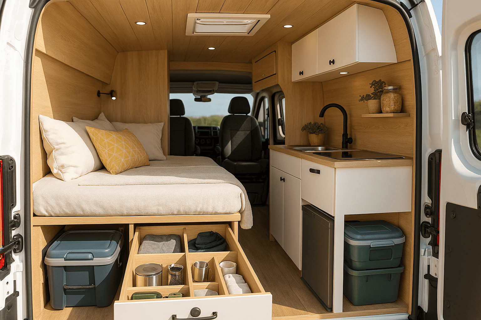 Cómo organizo mi autocaravana para escapadas de fin de semana